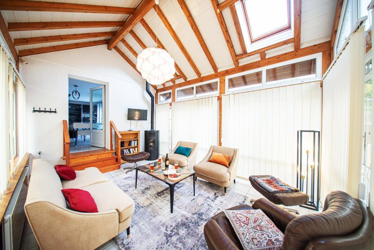 La Coquette ! Maison Au Coeur De La Bresse Avec Veranda Barbecue Garage Baby-Foot Et Barre De Son Exteriör bild