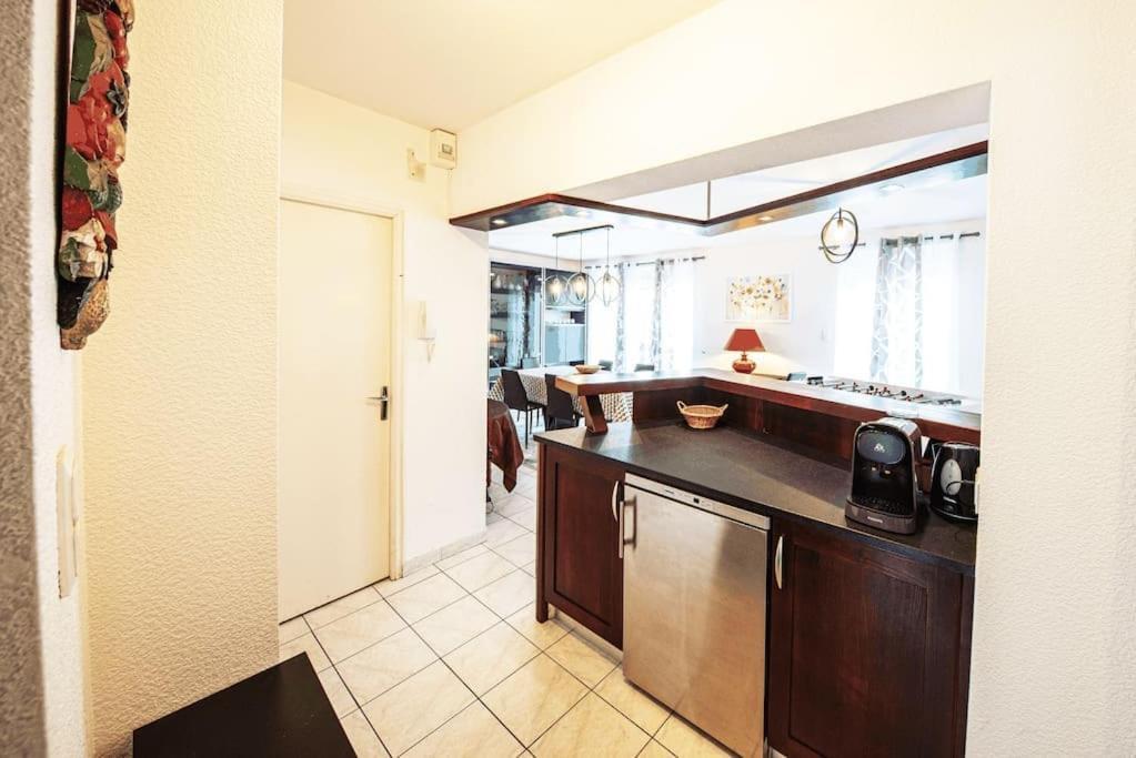 La Coquette ! Maison Au Coeur De La Bresse Avec Veranda Barbecue Garage Baby-Foot Et Barre De Son Exteriör bild